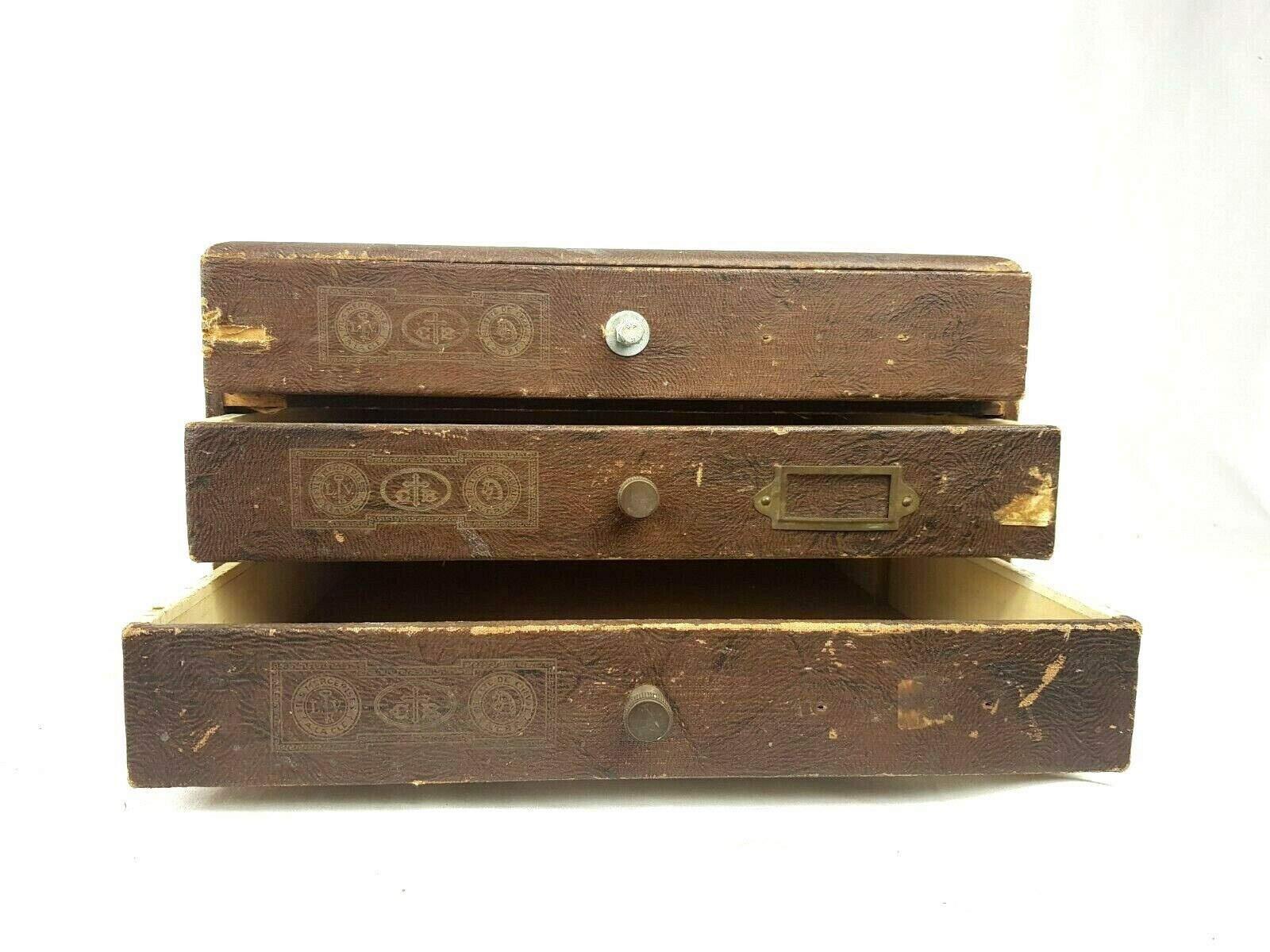 Pierre Rectangle bouton d'or avec fil long Tiroir Porte Pierre Rectangle bouton d'or avec fil long Tiroir Porte
